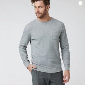 Vuori Jeffrey’s Pullover Gray M Men’s Crewneck